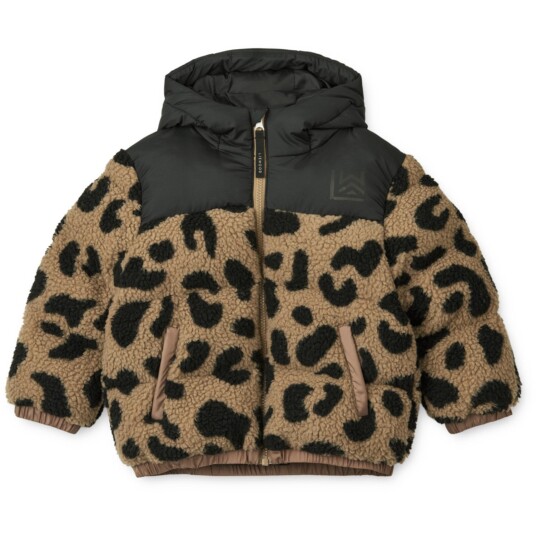 LIEWOOD Mega Leo / Oat Mix Niko Pile Jakke 98