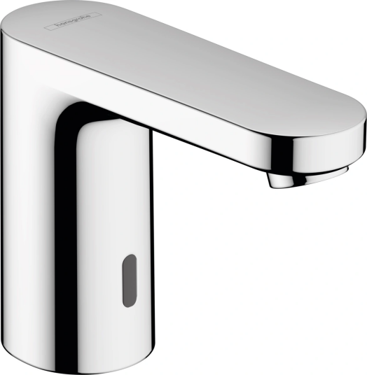 Hansgrohe Vernis Berøringsfri batt. 6V, uten temperaturregulering, Krom Hansgrohe Vernis Berøringsfri batt. 6V, uten temperaturregulering, Krom