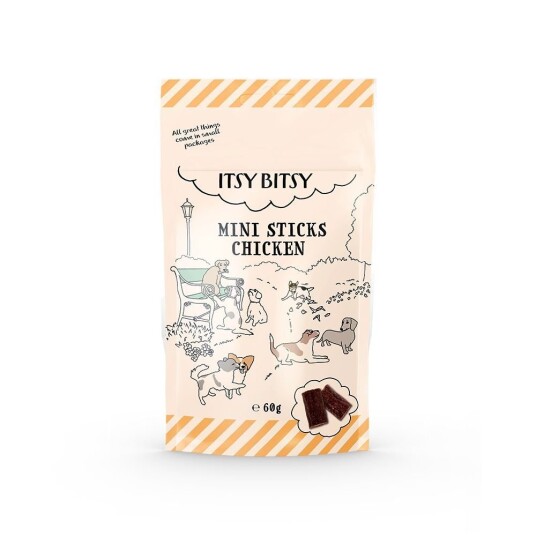 Itstybitsy Mini Sticks Kylling 60G