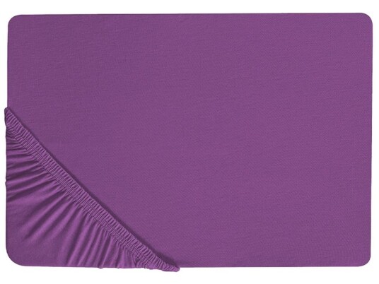 Formsydd laken Lilla Bomull 180 x 200 cm Elastisk kant Ensfarget Klassisk stil Soverom Seng Formsydd laken Lilla Bomull 180 x 200 cm Elastisk kant Ensfarget Klassisk stil Soverom Seng
