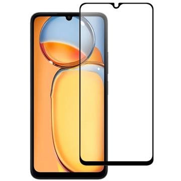Xiaomi Poco C65/Redmi 13C Full Cover Beskyttelsesglass Svart Kant