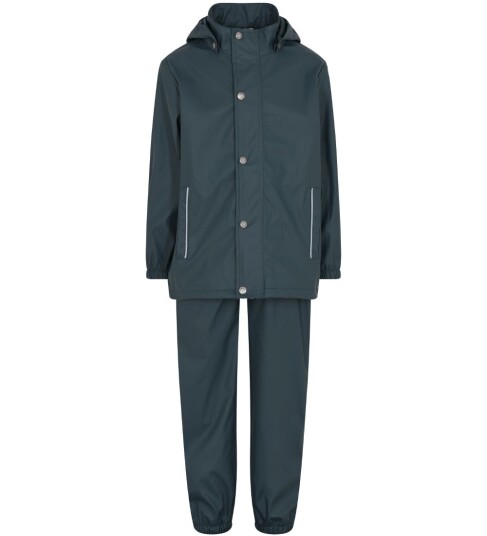 En Fant Rainwear Set Solid Blue 98