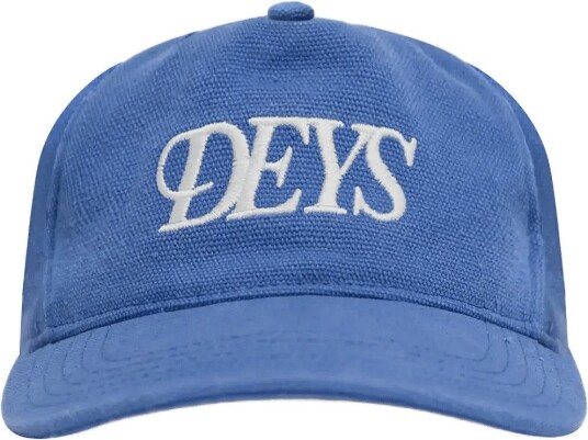 DEYS Venice Canvas Cap   WASHED BLUE   One Size