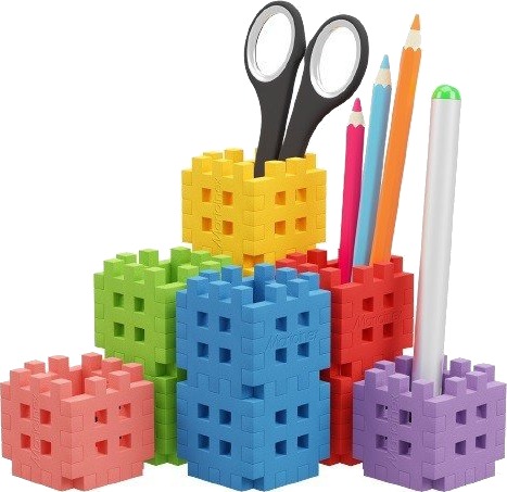 Marioinex Mini Waffle Byggesett 70 Deler