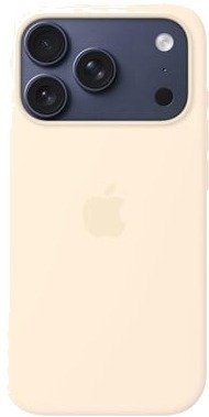 Apple iPhone 17 Pro Silicone Case with MagSafe Vanilla