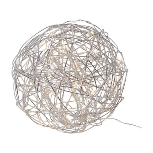 Star Trading Lysslynge Trassel 30 cm utendørs Sølv 1534057-01-0 1524590-01-0