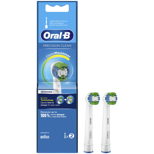 Oral B Børstehoder Precision Clean CleanMaximiser 2 stk.