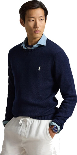 Polo Ralph Lauren Herre Strikkevarer Blå L,