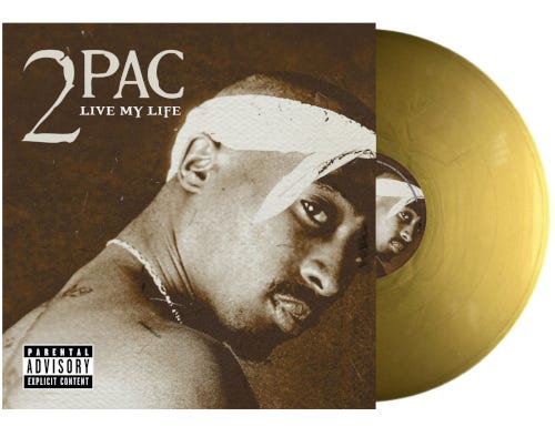 2Pac Live My Life LP/Vinyl 2Pac Live My Life LP/Vinyl