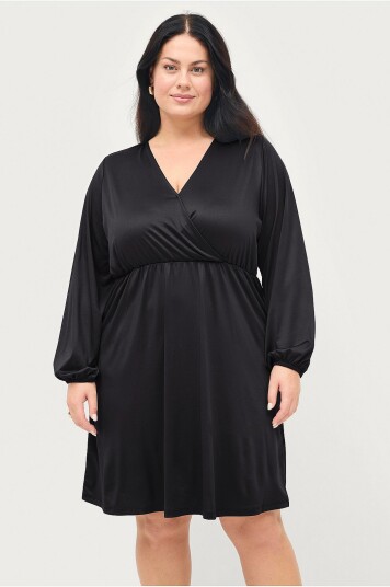 Ellos Plus Collection Kjole Emma Svart