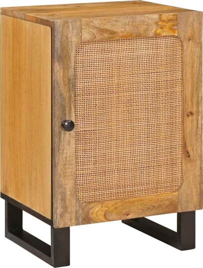 Baderomsskap med hylle Brun 38 x 33 x 58 cm Massiv mango tre Baderomsskap med hylle Brun 38 x 33 x 58 cm Massiv mango tre