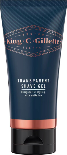 King C. Gillette Transparent Shave Gel 150 ml King C. Gillette Transparent Shave Gel 150 ml