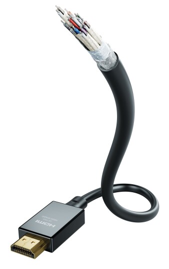 HDMI-kabel (HDMI 2.1, 10K/UHD) - Star - in-akustik 1.0m