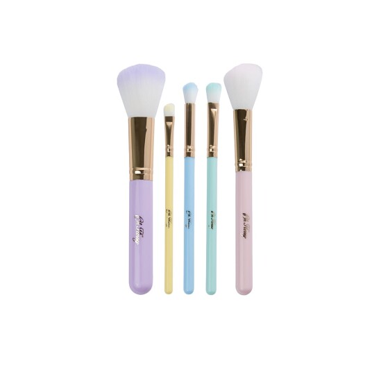 Oh Flossy 5 pcs Rainbow Brush Set FL030341