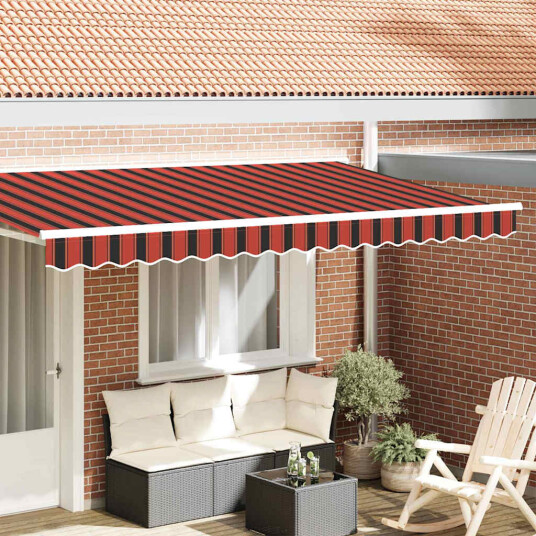 Markisefront for 4 m ramme Flerfarget 3.8x0.2 m