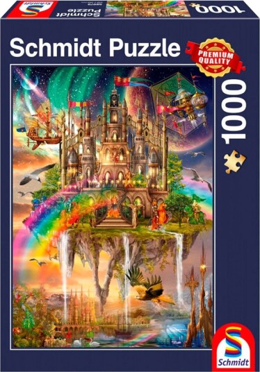 Schmidt Puzzles Puslespill 1000 Brikker City In The Sky