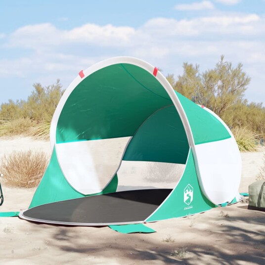 Strandtelt havgrønn pop up vanntett