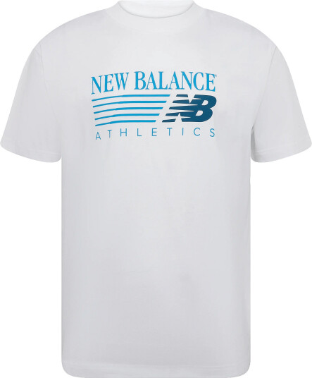 New Balance Reimagined Graphic T Shirt White XXL