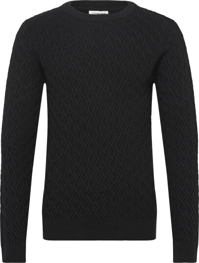Lindbergh | Recycle Structure Knit O Neckrecycle Structure Knit O Neck | L