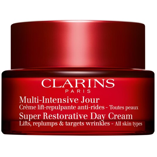 Clarins Super Restorative Dagkrem 50 ml for Alle Hudtyper - Fuktighetsgivende og Anti-Aging Clarins Super Restorative Dagkrem 50 ml for Alle Hudtyper - Fuktighetsgivende og Anti-Aging