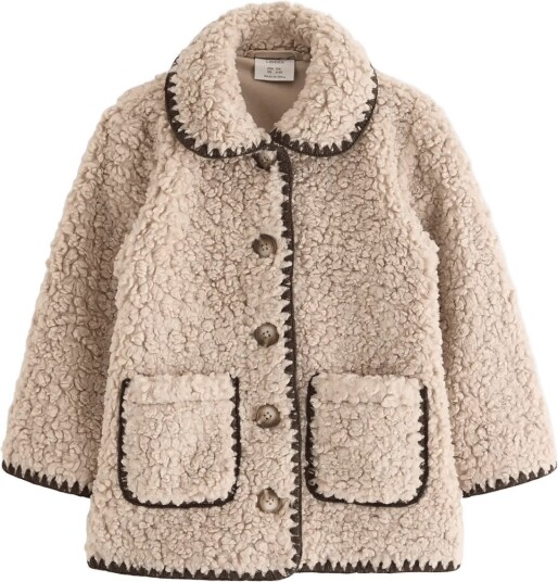 Lindex Teddy Jacket Beige 110 Lindex Teddy Jacket Beige 110