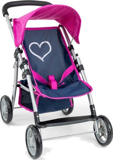 Milly Mally Natalie Dukkevogn til Dukker opp til 50cm 3+år Prestige Navy