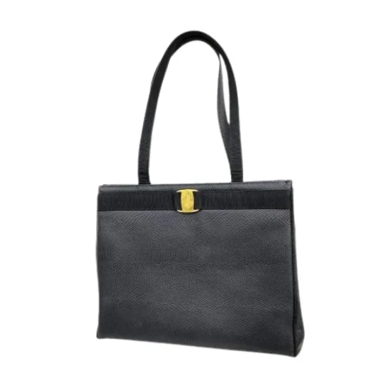 Salvatore Ferragamo Dame Svart