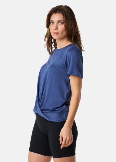 Swedemount Core Wrap Soft Tee W Swedemount Core Wrap Soft Tee W