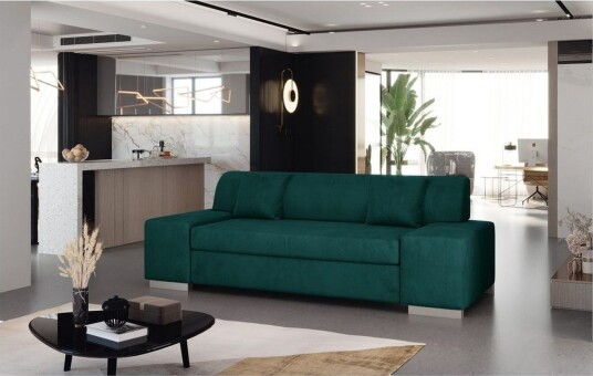 Sofa Eltap Porto Mat Velvet 75 Grønn 3210x92x73 cm