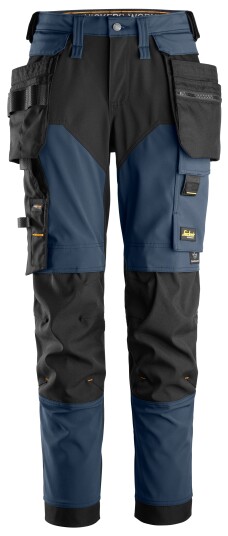 Snickers Workwear 6775-9504 Arbeidsbukser marineblå/svart 92, Klær