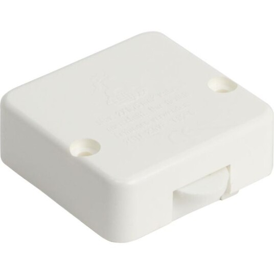 Gelia 60006171 Skapstrømbryter 1-polet, 2A, hvit