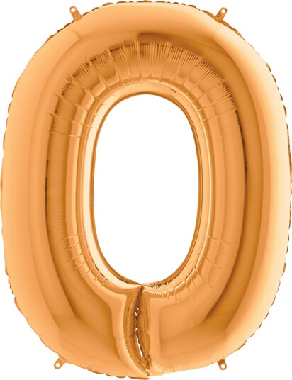 Ballongkungen Tallballong Gull Metallic Tallet 0 15840GP