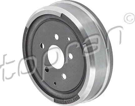 Bremsetrommel TOPRAN 103 281