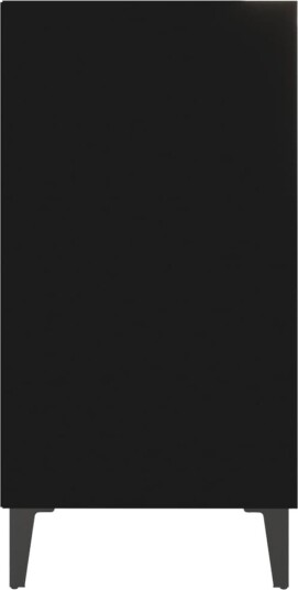  Skjenk svart 57x35x70 cm sponplate