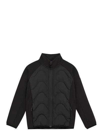 Color Kids Sofhell Hybrid Jacket Black 128 Color Kids Sofhell Hybrid Jacket Black 128