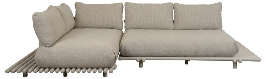 Cane line Sticks hjørnesofa Aluminium/desert sand 2 2 seters moduler Beige