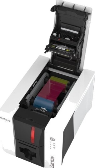 Evolis Zenius 2 Ensidig 12 Punkter/Mm 300 Dpi Usb/Ethernet Kortskriver Termotransfer Fargesublimering 4 Farger Monokrom Oppløsnin 12 Punkter/Mm 300 Dpi Hastighet Maks: 700 Kort/Time Usb 2.0 Type A Type B