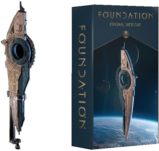 Foundation  Imperial Jump Ship DieCast Ship