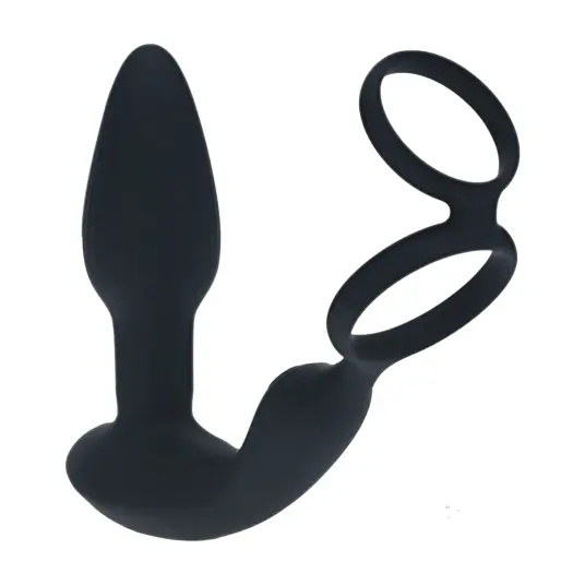 Levelz: Dual Vibrating Remote Rotating Beads Prostate Stimulator with Cock and Ball Ring