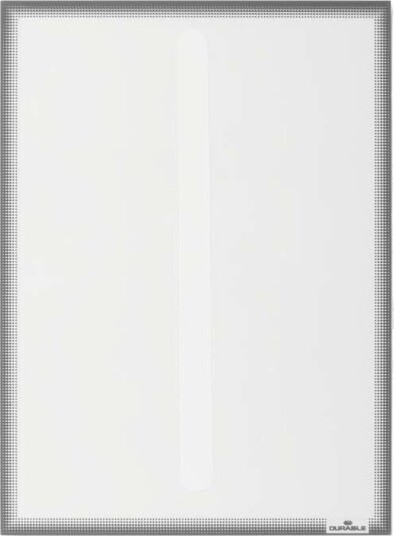 Durable 501557 A4 Plast Grå Gjennomsiktig 2 Ark 216 Mm 303 Mm