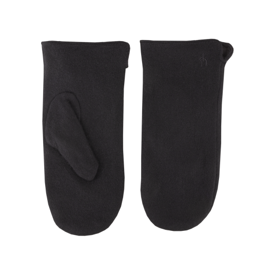 Salka Mitten Black One Size Wool Mitten