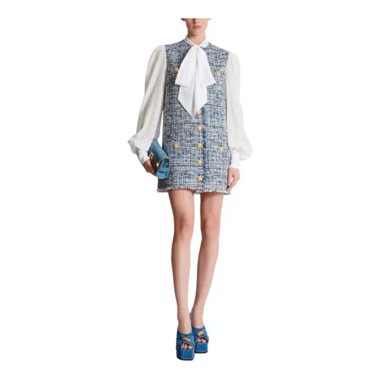 Balmain Dame Kjoler Blå XS,