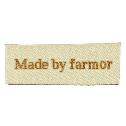 Label Made by Farmor Sandfarget