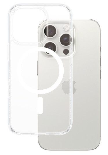 PanzerGlass HardCase MagSafe Deksel til iPhone 16 Pro Hvit