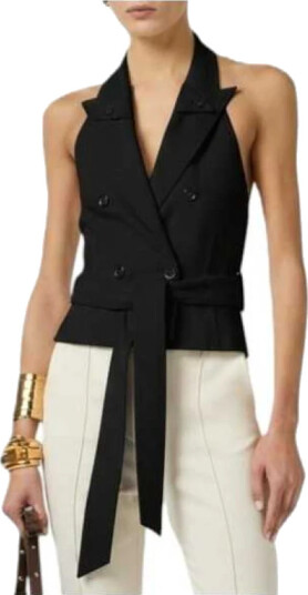 Elisabetta Franchi Dame Jakker Svart S,