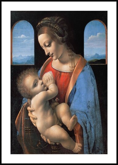 Madonna Litta Plakat Plakat / 30x40cm Madonna Litta Plakat Plakat / 30x40cm