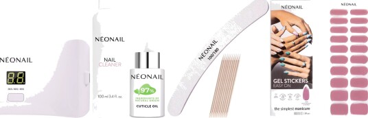 NEONAIL Gel Stickers Full Kit M08