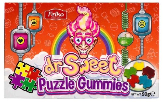 Dr Sweet Puzzle Gummies 90g Dr Sweet Puzzle Gummies 90g