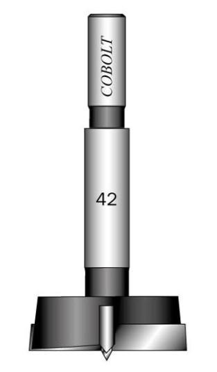 Cobolt 790 42 Kvistbor med sentrumspiss 90 mm Skjærediameter: 42 mm Maskintilbehør & forbruk