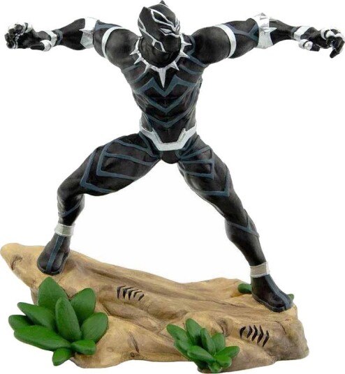 Marvel Y11276 Black Panther Håndmalt Figur